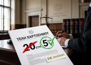 Απόφαση ΣτΕ: Πενταετής η Παραγραφή για τα Τέλη Χαρτοσήμου